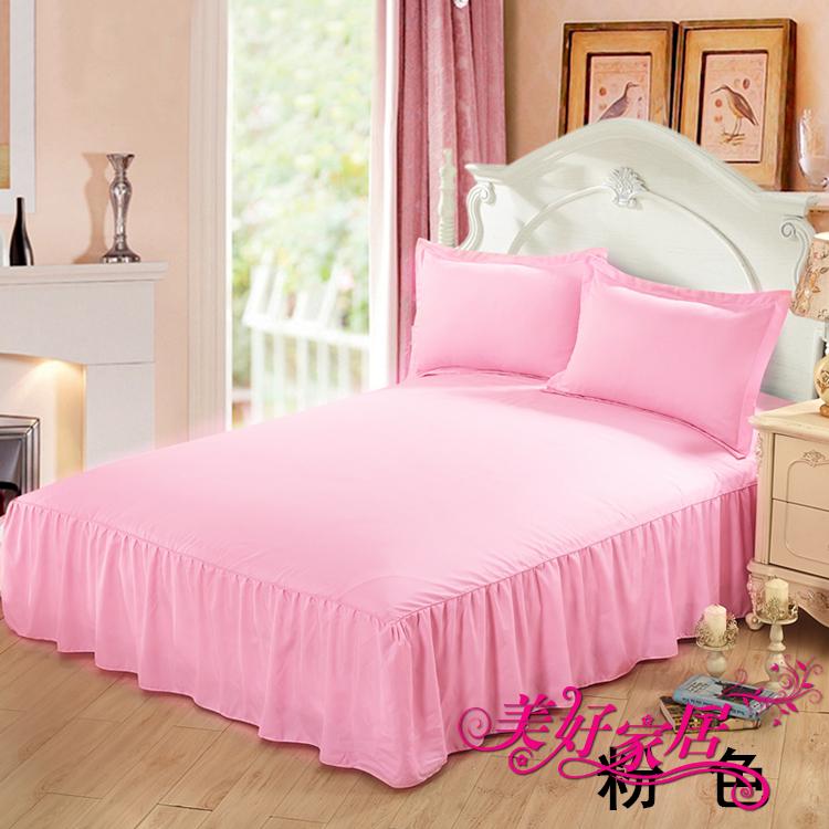 Simmons giường bìa giường màu rắn váy giường đặt mảnh duy nhất Hàn Quốc Công Chúa đồng bằng trải giường 1.8 1.5 1.2 m