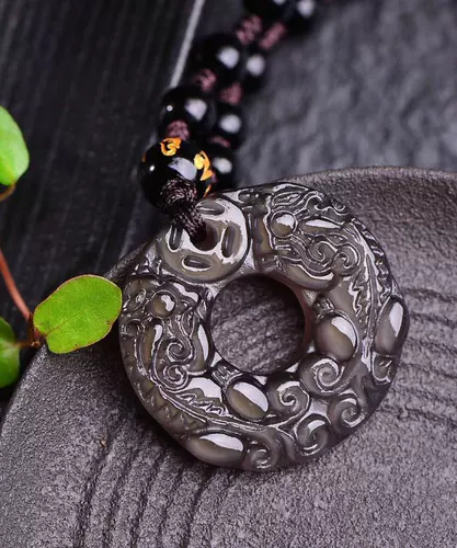 Натуральный защитный амулет, пряжка, этническая подвеска подходит для мужчин и женщин, имитация льда, этнический стиль