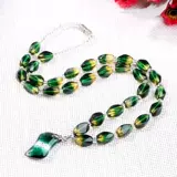 Двухцветное ожерелье с косичкой, модная подвеска для матери, подарок на день рождения