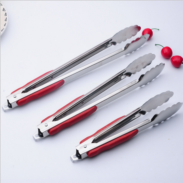 Stainless Steel Kitchen Food Food Clip Bread Clip Buffet BBQ Meat Roast Duck Steak Clip Baking Deli Clip