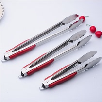Stainless Steel Kitchen Food Food Clip Bread Clip Buffet Barbecue Meat Grilled Duck Steak Cramp Baking Cooked Food Clips