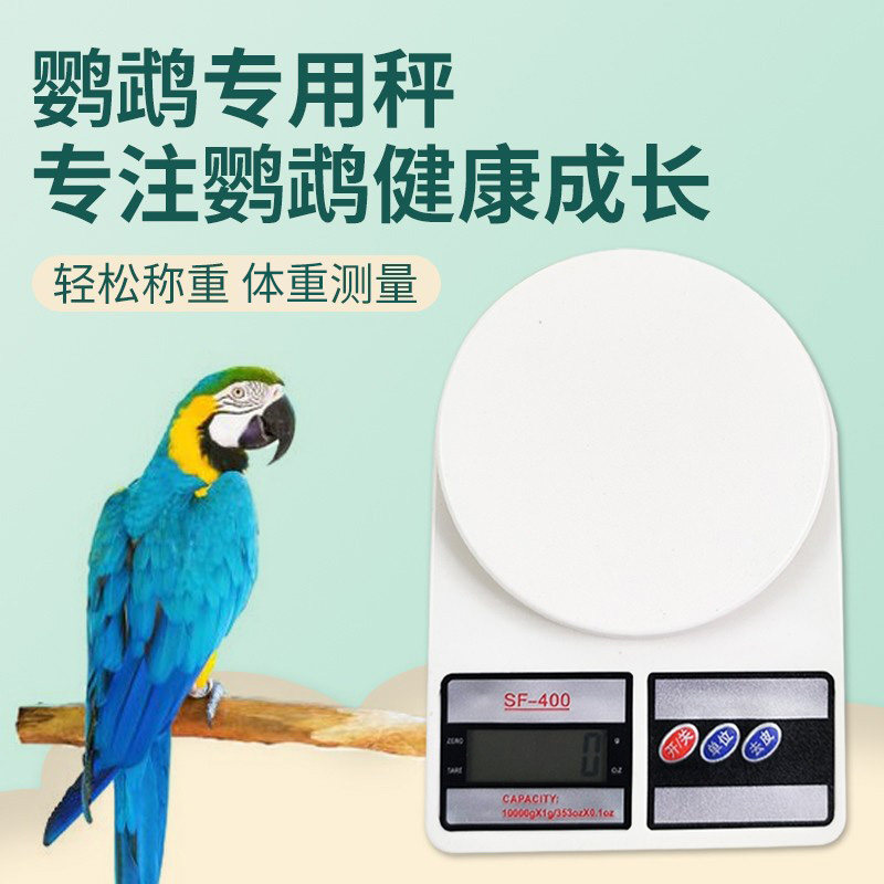 鹦鹉体重秤宠物玄凤虎皮克重秤饲料奶粉称重器重量仓鼠龙猫电子秤