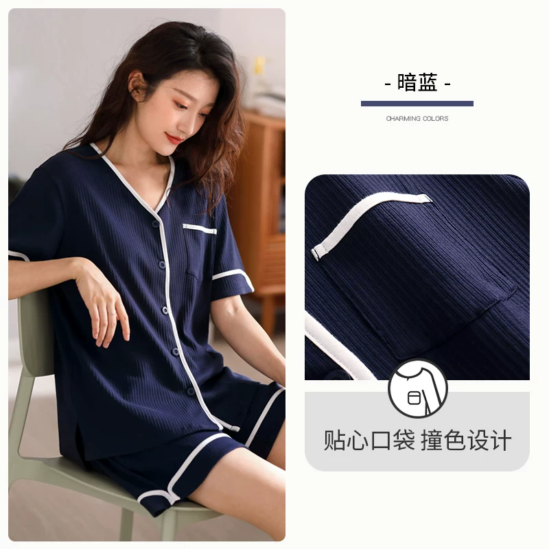 Пижама для отдыха из семейного набора Summer pijama, тонкие шортики, кардиган, комплект, с коротким рукавом