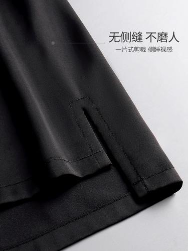 Летняя шелковая пижама, шелковые шорты, летняя одежда, короткий рукав