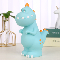 Cute Monster Anti-Fall Deposit Money Pot Dinosaurs Can Save Children Coin Savings Pot Kindergarten Students Small Gifts