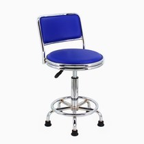 Lift bar chair Bar chair Backrest High chair Small computer chair Laboratory workshop stool Reception desk swivel chair