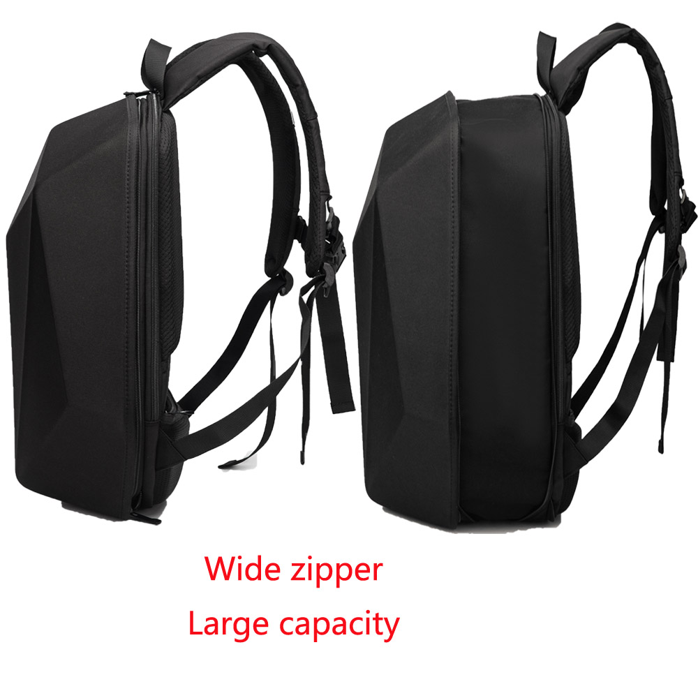 Motorcycle helmet bag waterproof carbon fiber hard shell turtle bag