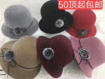 Hat Lady Winter Basin Hat Mink Fur Pure Color Courtesy Hat Han Prints Fashion Moms Hat Mid Old Lady Hat Will Sell Gifts