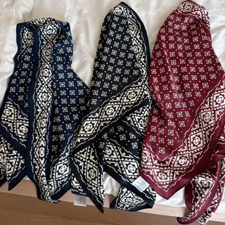 2025 Autumn/Winter New Fashion Versatile Decorative Headscarf Geometric Triangle Scarf Neck Scarf Waist Tie for Women