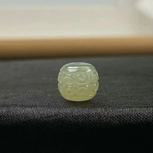 芊雅 Бусины с нефритовым узором Хотан, бусины-бочонки, сделай сам, Звезда и Луна, Кинг-Конг, голова обезьяны, браслет из скорлупы кокоса, браслет, бусины, аксессуары, бусины-бочонки