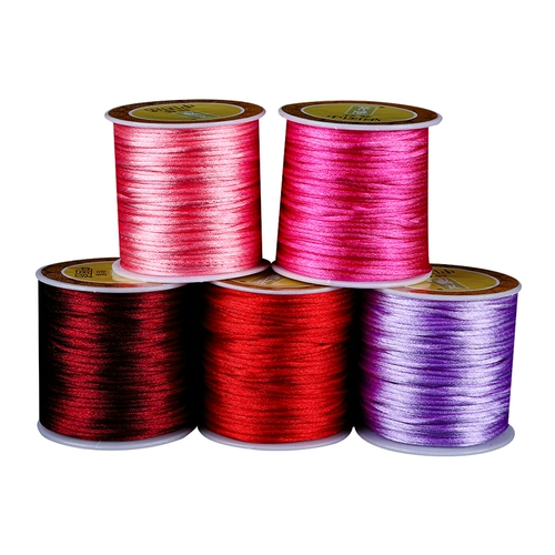 芊雅 Китай jiexin № 6 Yue Old Red Line Корейская шелковая шелковая линия веревка Xiao Zhan и та же самая красная веревка без веревки