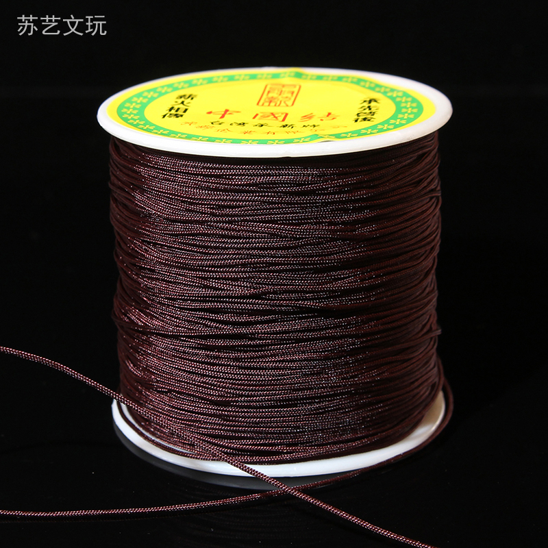 Number 72 Taiwan Line No elastic abrasion resistant woven jade thread Wen playing rope Buddha Pearl Star moon Bodhi Little Diamond walnut handstring