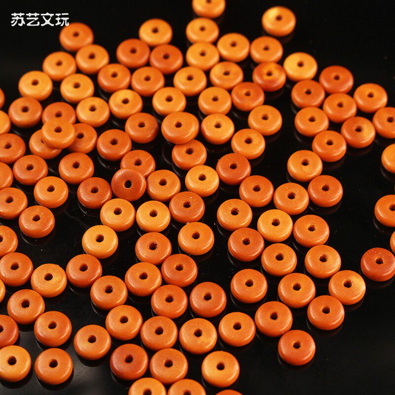 Olive core spacer loose piece pad clip abacus spaced pearl play diy accessories jewelry star and moon Bodhi King Kong hand