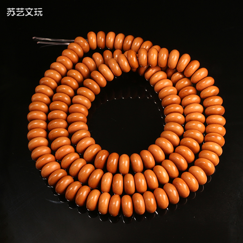 Olive Abacus Bead Thick Spacer Bead Wheel Bead Flat Bead Gasket Clip Bracelet Necklace DIY Bracelet Text Play