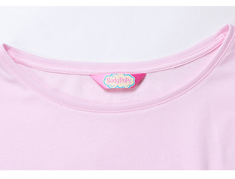 Bodypops mall với cùng một đoạn đồ ngủ ngắn xù lông dễ thương của phụ nữ đứng đầu BCYF723A21 pijama nữ