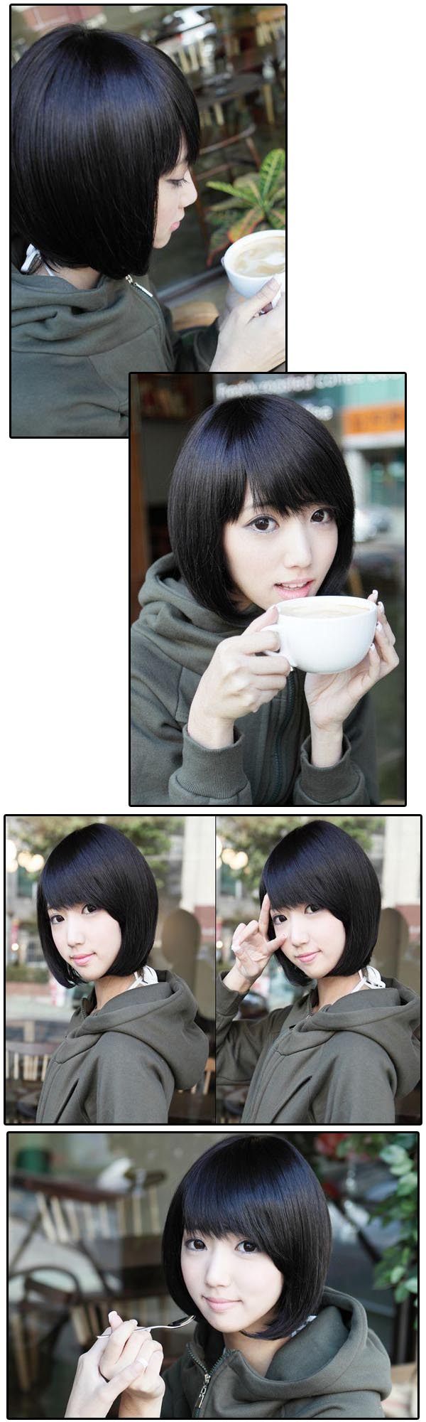 Perruque OTHER   cheveux raides Court - Ref 2609513 Image 11