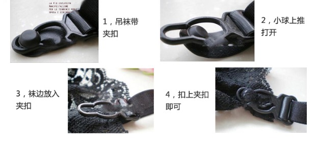 Sexy ren phụ nữ garter cực cám dỗ vớ garter mà không có T quần phụ kiện khiêu dâm Sao dây nịt đùi