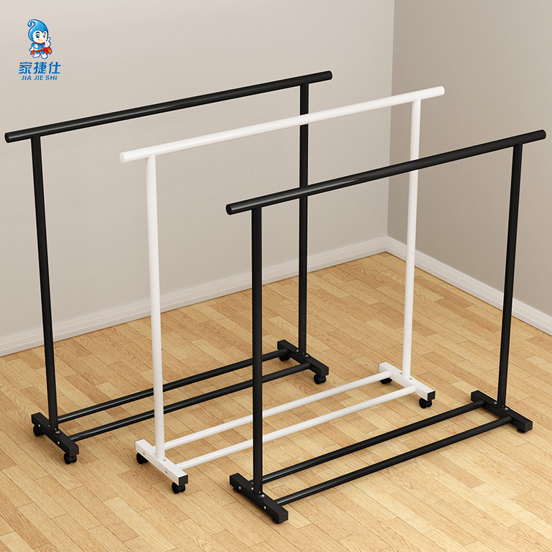 Clothes hanger floor bedroom home folding indoor hanging clothes single-pole style simple balcony to contain cool sun clothes rack