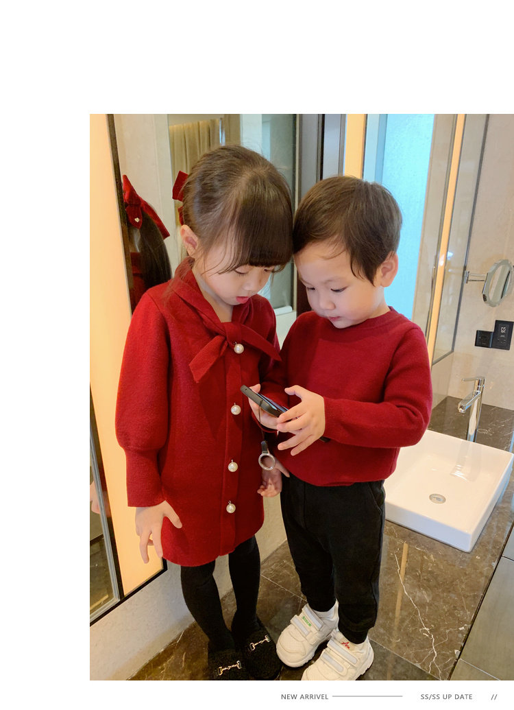 Amybaby семья из троих детской одежды красный китайский Новый год семья Пакет мать и дочь Пакет юбка девочки ребенок Канун Нового года amybaby 