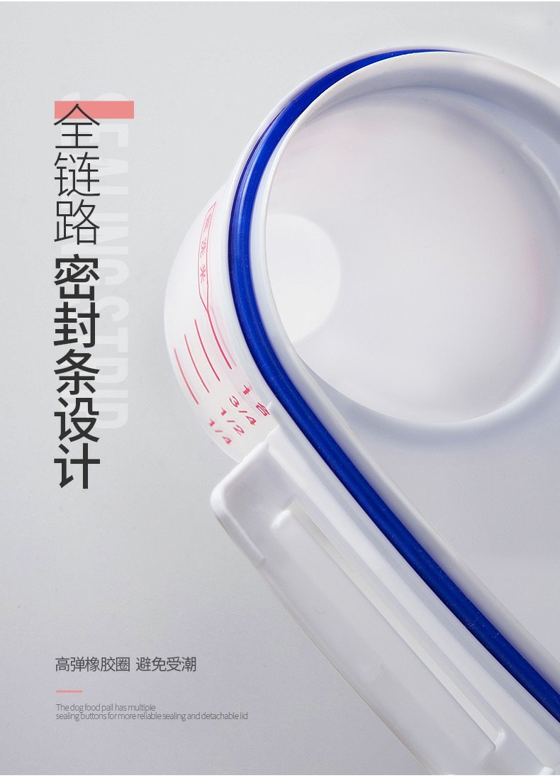 Petstwo thức ăn cho mèo thùng thức ăn cho chó - Cat / Dog hàng ngày Neccessities Bát ăn inox cho chó
