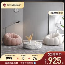 Sloth sofa Sofa Chair Tatami Pumpkin Single Backrest Girl Cute swivel bedroom Balcony Casual Little Reclining Chair