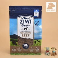 Công thức mới! New Zealand ZiwiPeak đỉnh 98% thịt chó tươi thức ăn thịt bò công thức 1kg bao bì mới - Chó Staples thức ăn cho chó royal canin