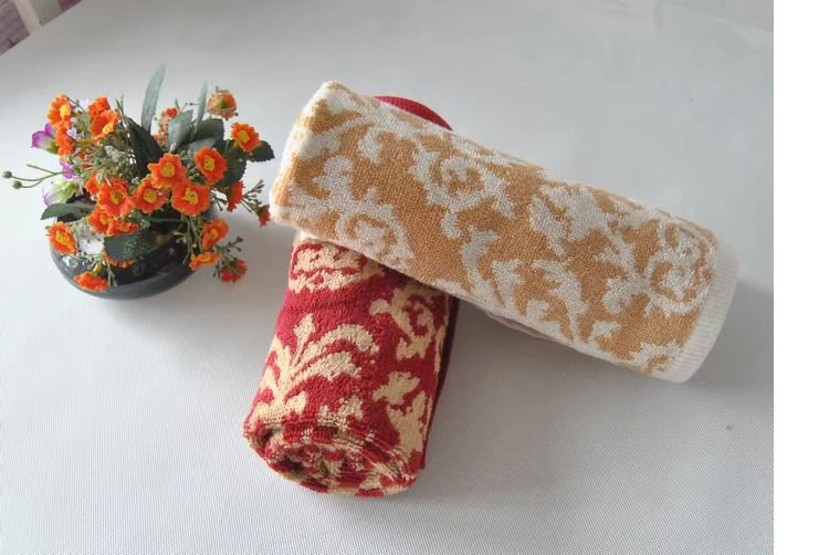 Khăn gối bằng sợi tre Khăn gối dày Tăng khăn gối đỏ Khăn gối đôi vài chiếc khăn gối đơn thoải mái không dính da - Khăn gối vỏ gối nằm