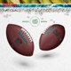 Wilson Weisheng official standard NFL adult youth children environmental protection material PU American football