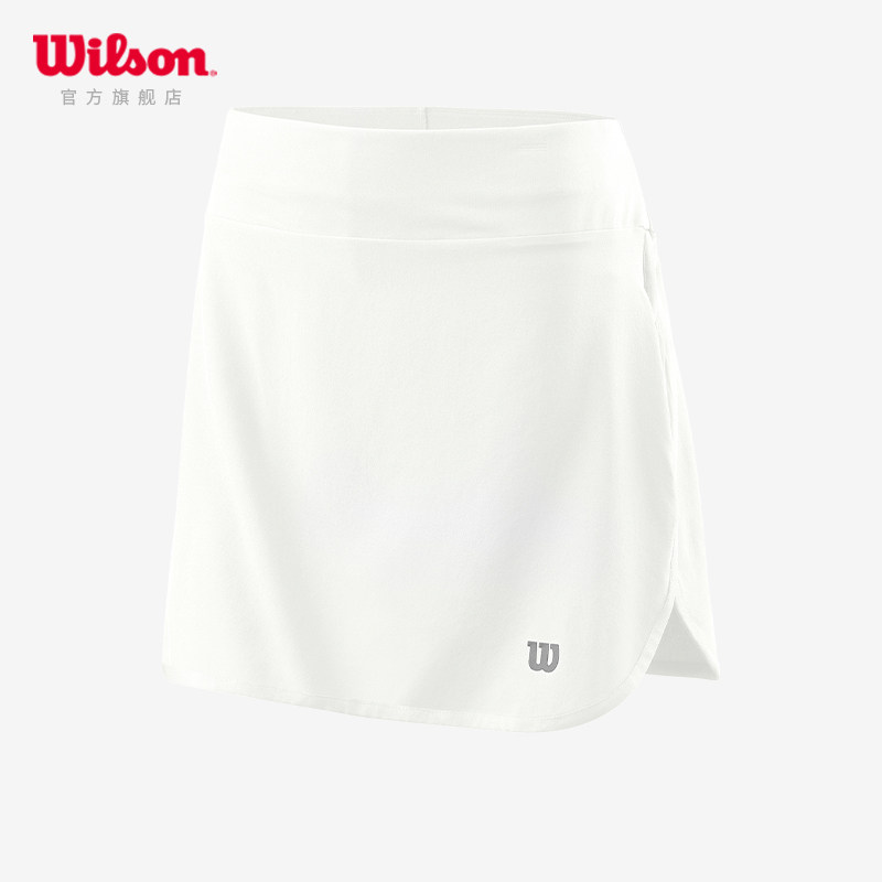 Wilson Wilson Spring Summer New Women's High Elastic Moisture Absorption Breathable Comfort Running Sport Tennis Skirt Short Skirt