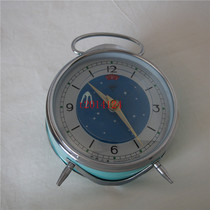 Diamond brand mechanical alarm clock All copper movement Horseshoe watch rotating satellite