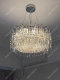 Designer Light Luxury Crystal Chandelier Living Room Lamp 2026 New High-End Elegant Villa Dining Room Bedroom Chandelier