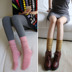 4 miếng! Một đôi vớ, mùa thu và mùa đông, vớ, vớ Hàn Quốc, đầu gối của phụ nữ, vớ đáy vớ khử mùi chống trượt Vớ mắt cá chân