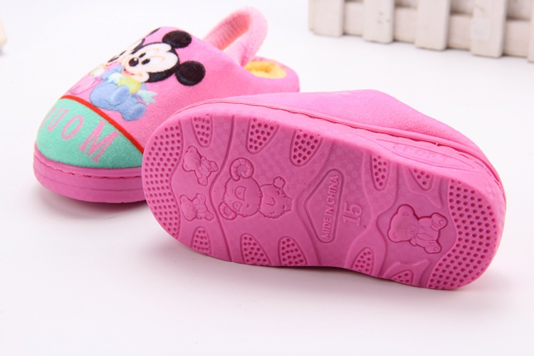 Chaussons enfants en coton pour hiver - semelle tendon - Ref 1013632 Image 17