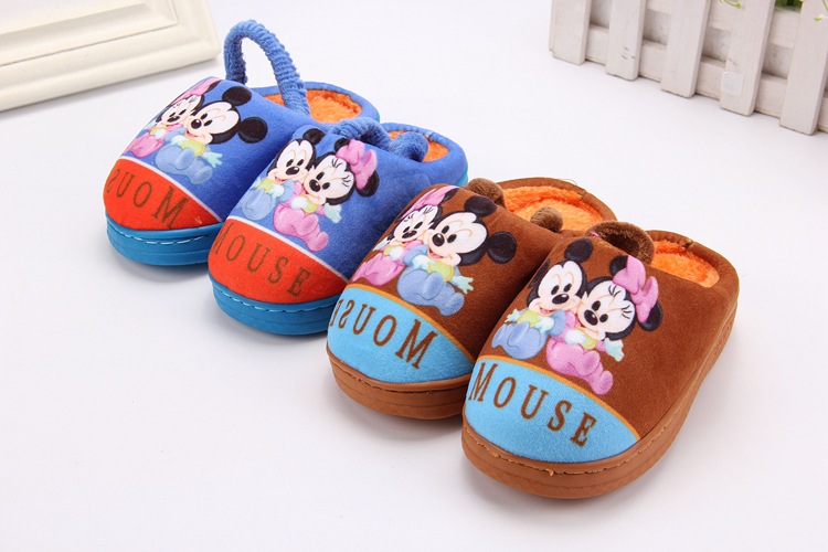 Chaussons enfants en coton pour hiver - semelle tendon - Ref 1013632 Image 27