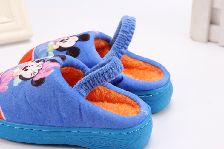 Chaussons enfants en coton pour hiver - semelle tendon - Ref 1013632 Image 14