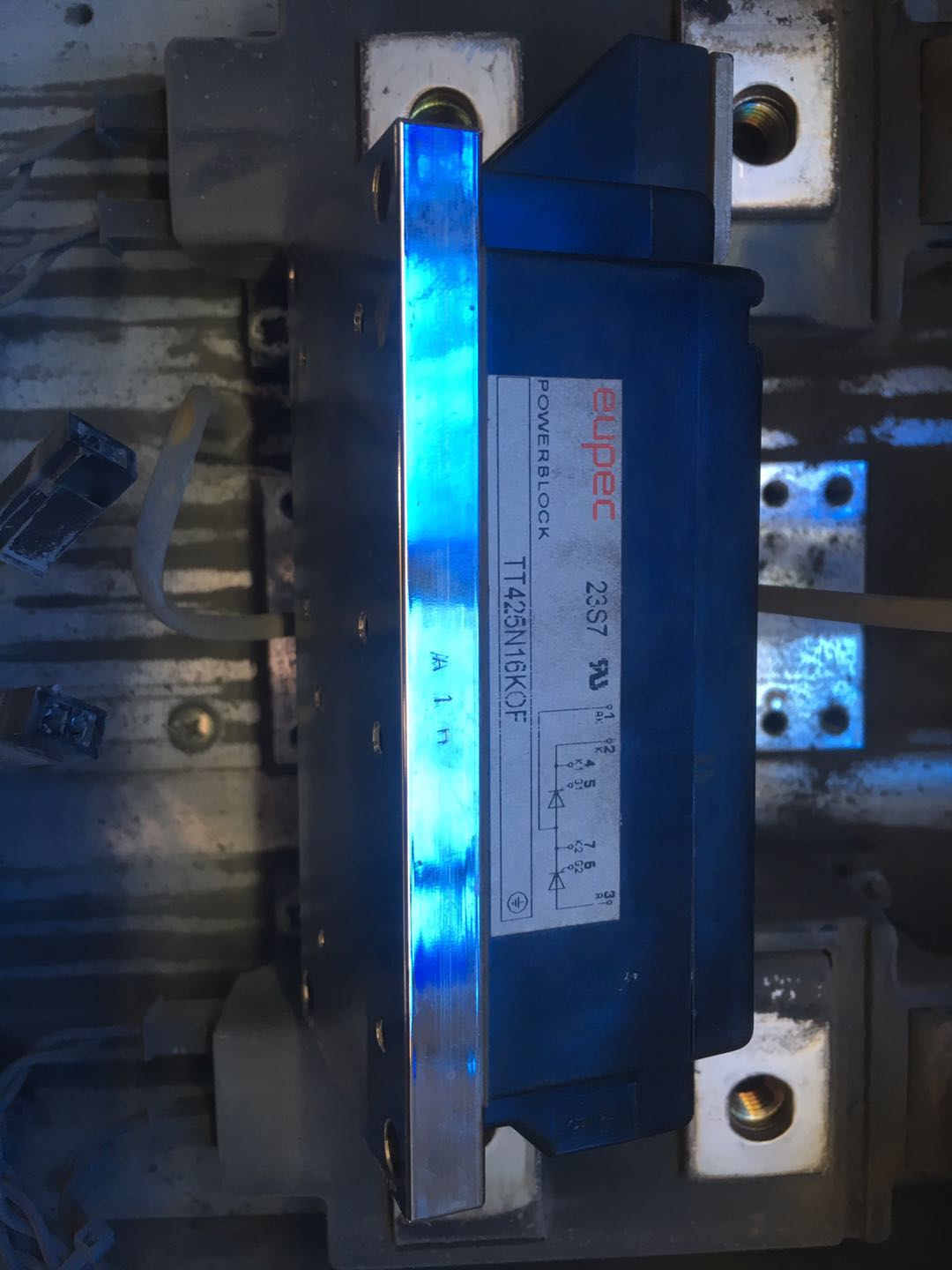 Original fit DCS500 dismantling machine semiconductor control rectifier TT425N16KOF package on machine quality assurance original dress