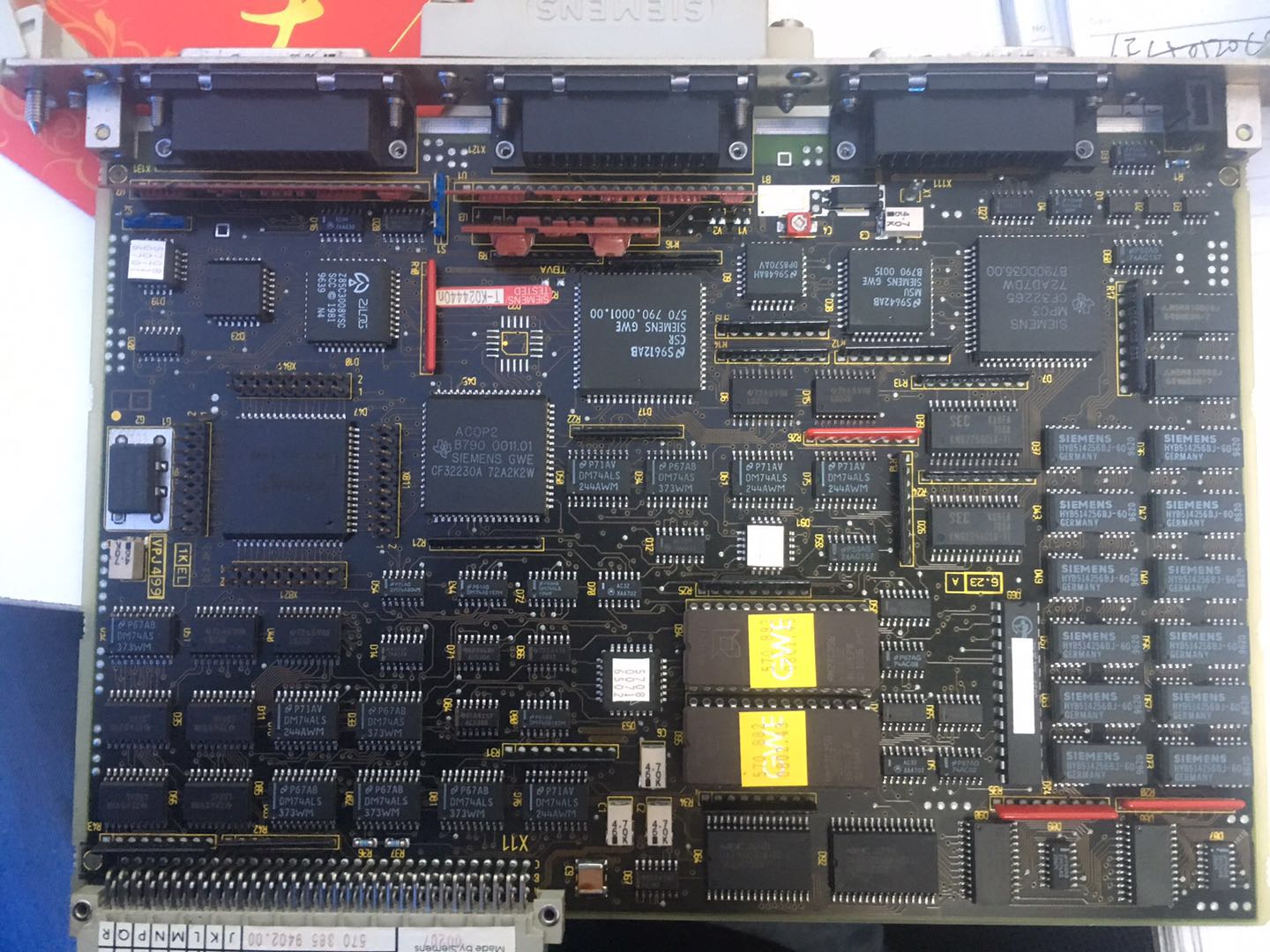 Demolition machine Siemens original dress 6fx1138-5bb04 Warranty 3 months in kind shooting quality assurance