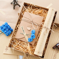 Ретро кожаный комплект, подарочная коробка, популярно в интернете, подарок на день рождения