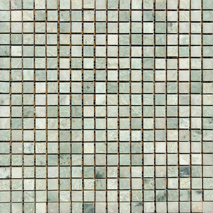 Marble Mosaic Material Green Treasure Bright Side Integral Cabinet Washstand Shower Room Background Wall Mosaic