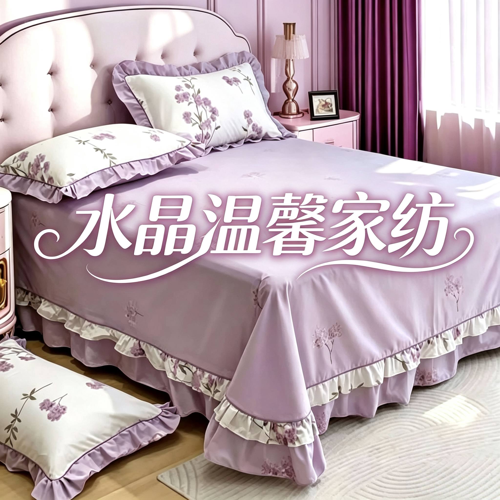 水晶温馨家纺的LOGO