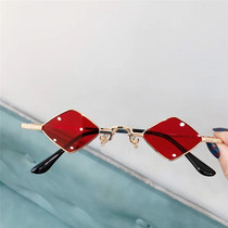 2019 spring and summer new children retro sun glasses street shot cool metal small frame art glasses Ocean film sunglasses