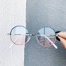 Childrens gradient sun glasses summer anti-ultraviolet sunglasses for boys and girls decorative glasses tide children sunshade mirror