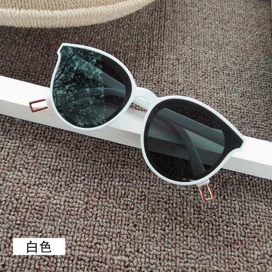 New children's retro sunglasses summer UV protection boys and girls sunglasses baby comfortable sunshade glasses tide