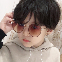 2019 New childrens sunglasses tide summer UV protection baby sunglasses boys walk show comfortable glasses