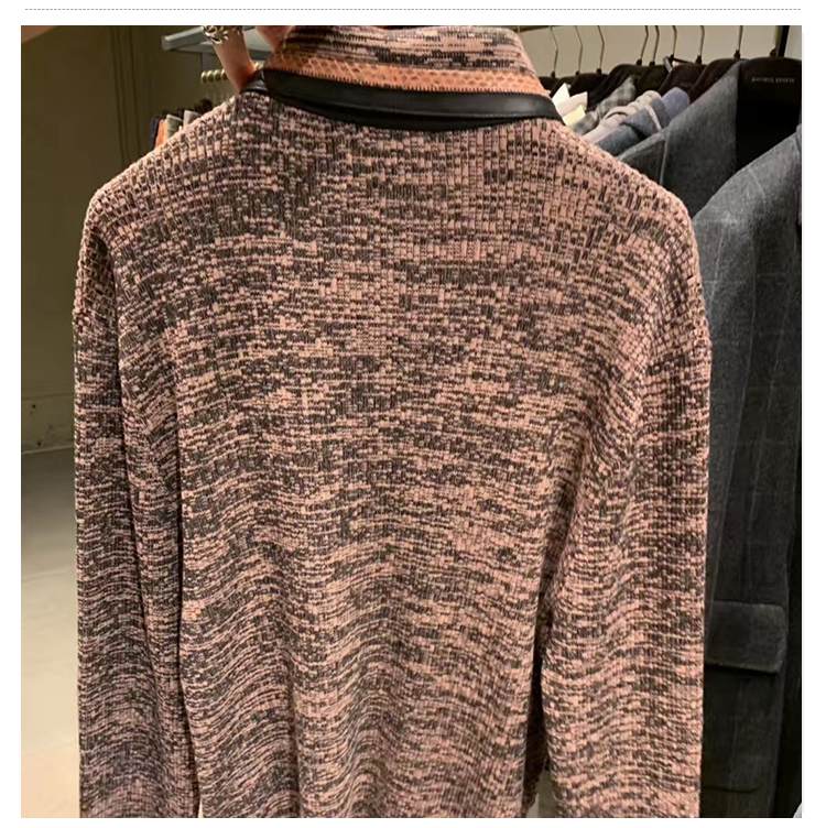 Hoa Kỳ mua áo len pha trộn cotton cashmere của nam giới - Áo len Cashmere áo len nam