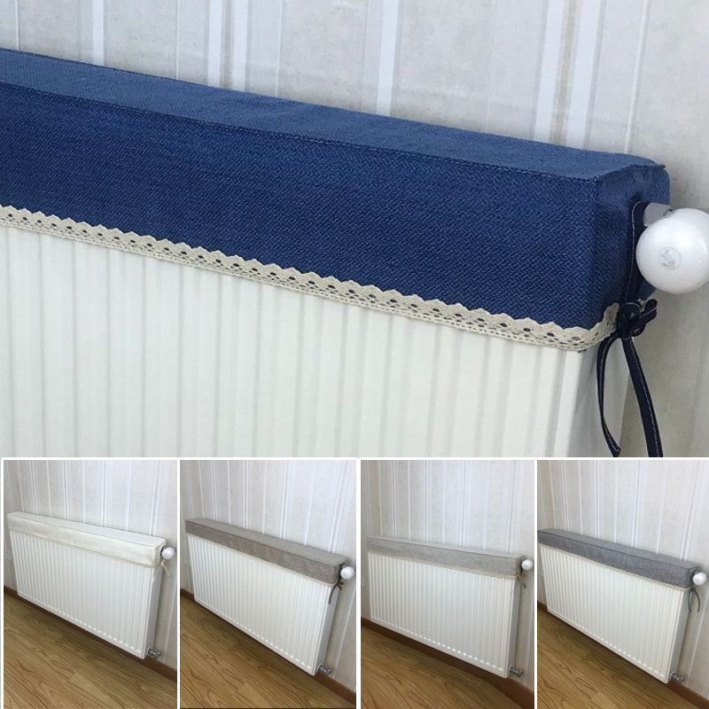 Cloth Art Smoked Black Wall Heating Hood Old Heating Sheet Anti-Baking Sleeve Anti-Dust Decorative Hood Minima Heating Sheet Hood