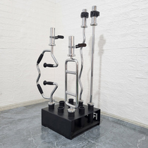 Dips and triceps training barbell bar base nine-hole Austrian bar rack multi-position mens home fitness personal training lever