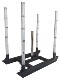 Fitstyle Fitness Sled School Fire Department Gym Push-Pull Sled Resistance Sled Pull Rope Barbell Set