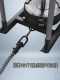 Fitness sled pull rope physical strength training sled pull rope indoor and outdoor climbing track and field lawn drag rope