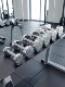 Pure Steel Electroplated Dumbbells 2.5~25kg Six/Ten Sets of Dumbbell Racks for Home Gym Commercial Strength Training